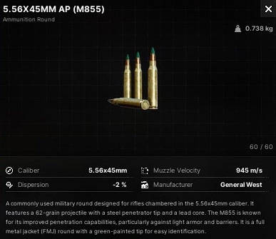 AP (M855)