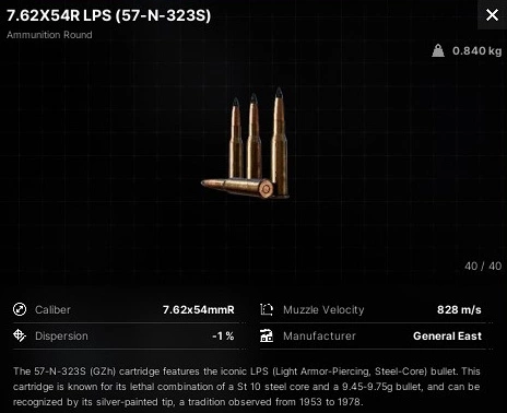 7.62x54R LPS (57 in 323s)